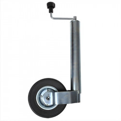 Support / manoeuvring castor with foot, 60 mm bar, load 300 kg