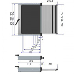 Thule Slide Out step G2 electric retractable ladder 12V - Img 5
