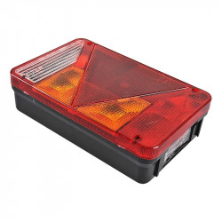 Trailer stop light, 6 functions, Radex 5800, 218 x 140 mm, right - Img 1