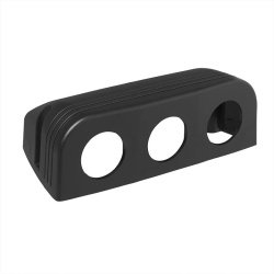 Triple casing for surface mounting