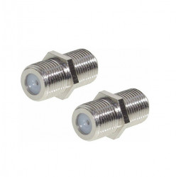 TV coaxial cable connector (2 pcs)