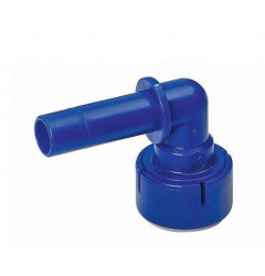 UniQuick 90° UniQuick connector with stut for UniQuick system