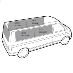 VW T5/6 sliding opening window with glass pane - Img 7