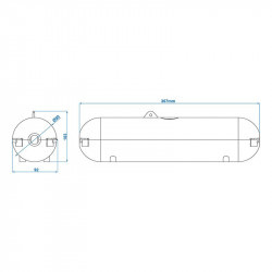 Waterproof protection box for CEE type couplings with lock and key - Img 6