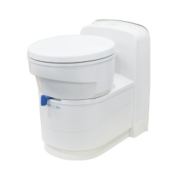 WC fix Sanjo cu golire tanc la exterior si usa de serviciu inclusa, montaj aplicat - Img 7