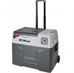 39 litre cooler with LG 12/24/230V compressor, handle and integrated transport wheels - Img 2