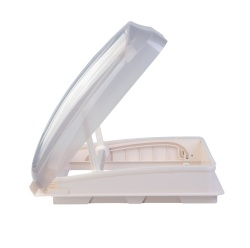 40 x 40 Freucamp / Sanjo hatch with transparent cover, retractable blind and mosquito net - Img 7