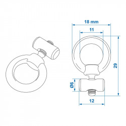 6 - 8 mm rail lock (2 pcs) - Img 6
