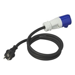 Adaptor de la priza Schuko la stecher CEE, 150 cm, manta neopren - Img 3