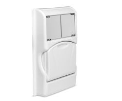"Antibes" foldable sink with cabinet and mirror - Img 6