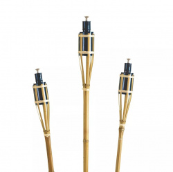 Bamboo facade with fuel tank