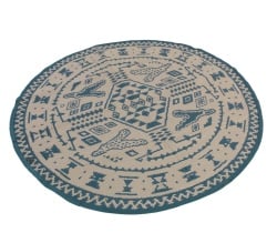 Bilberry camping ground sheet / camping mat round Ø 150 cm