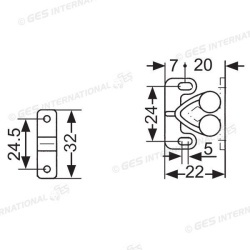 Blocator ușă sau fereastră pentru rulote si autorulote, MARO - Img 2