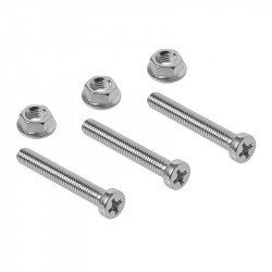 Bolt nuts for mounting the caravan or trailer socket