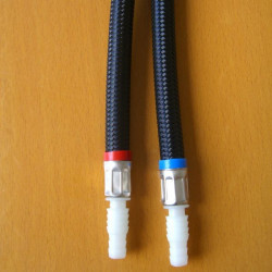 Built-in shower mixer "Roma", hot/cold water mounting hole diameter ø 33mm - Img 2
