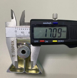 Bushing for wedging foot for threaded spindle ∅ 20 mm, diameter ∅ 17 mm, diameter ∅ 17 mm - Img 4