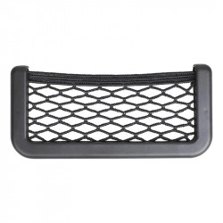 Buzunar elastic pentru depozitare 17 x 8 cm inclusiv adeziv si suruburi de fixare - Img 1