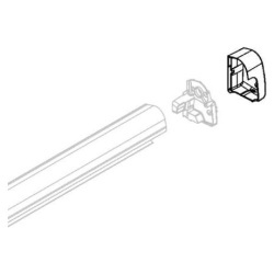 Capac capăt dreapta alb pentru copertina Dometic PW 1100 (407157404) - Img 2