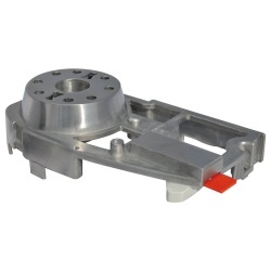 Capac casetă pentru marchiza Fiamma F45 TiL, alb polar, stânga