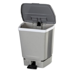 Collapsible waste bin, 10l for caravans or motorhomes with pedal