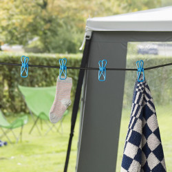 Elasticated drawstring with integrated hooks for drying clothes - Img 6