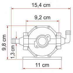 Fiamma A20 expansion tank for water circuits in caravans or motorhomes - Img 4