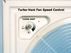Fiamma "Turbo Vent" 40 x 40 hatch with fan and manual thermostat - Img 4