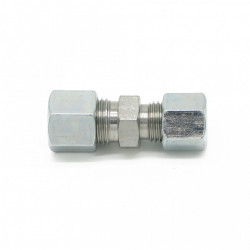 Galvanised steel reduction gas connection 8 x 10 mm - Img 2