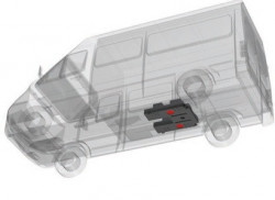Grey water tank 75l for Ducato, Boxer, Jumper, ( >2018) installation under the car - Img 2