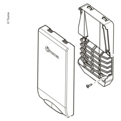 Grilă coș de perete cu capac pentru Truma S 2200 - Img 4