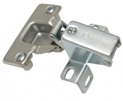 Hinge for cupboard doors