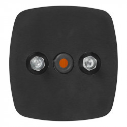 Lampa de gabarit remorci, pozitie lateral (portocaliu) cu reflector, 66 x 62 mm, Radex 906 - Img 5
