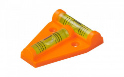 Levelling pole for caravans or motorhomes