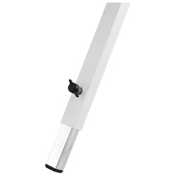 Masa pliabila Aspen din aluminiu cu blat rulant 110 x 70 cm - Img 2