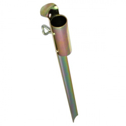 Metal bracket for fixing your parasol in the ground or sand