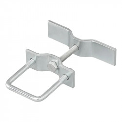 Metal protap bracket for spare wheel for caravans or trailers - Img 2