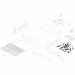 Motor cu mecanism foarfecă Thule pentru Slide-Out Step G2 Ducato din 2022 (1500603701) - Img 2