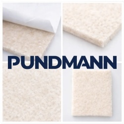 Pâslă autoadezivă Pundmann B4F pentru capitonaj, bej, rolă 1,5 m² (150 x 100 cm)