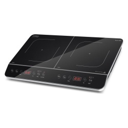 Plită dublă cu inducție portabilă Caso Touch 3500, sticlă ceramică, 3500 W - Img 4