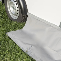 Protective skirt for caravans or motorhomes per metre, height 50 cm