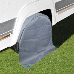 Protective wheel cover