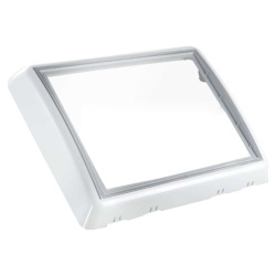 Ramă sticlă albă fără accesorii pentru trapa Dometic Midi Heki Style 700 x 500 (BG449301)