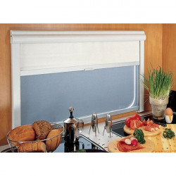 REMIflair full grey blinds, length 75 - 120 cm, adjustable height