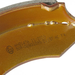 Saboti frana 230 x 60 mm pentru rulote sau remorci cu sasiu AL-KO 2360/2361 (4 buc) - Img 6