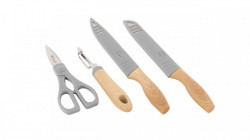Set of knives with sheath and kitchen accessories "Chena" - Img 2