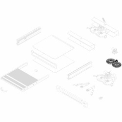 Set roți dințate și ax Thule pentru motor Slide-Out Step G2 din 2022 (1500603648) - Img 2