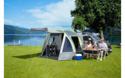 Side tent "Touring Easy" for minibus, 250 x 320 cm, installation height 180 - 220 cm