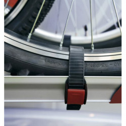 Sina Rail Quick Pro for bike carrier with 2 Fiamma Quick Safe straps - Img 2