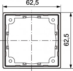 Spacer frame 3 mm for Presto 20000 system - Img 5
