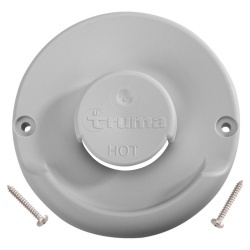 Terminal exterior coș ZR 80 gri deschis pentru Truma C / E / Combi